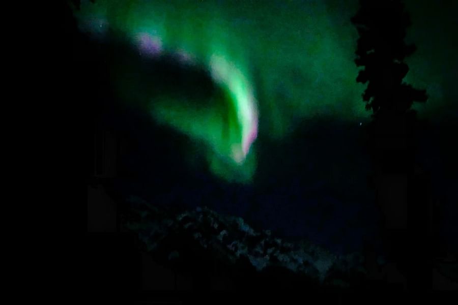 Wickersham Dome Aurora