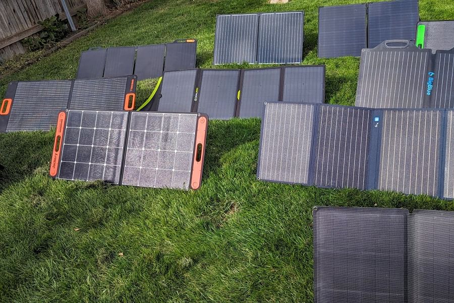 portable solar charger camping