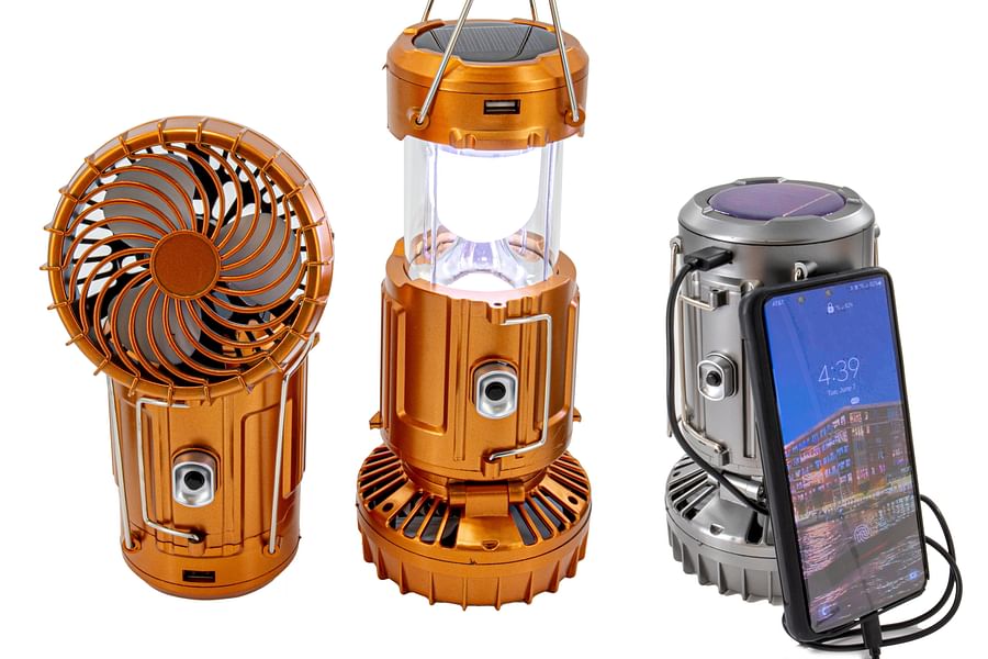 Solar-Powered Camping Lantern