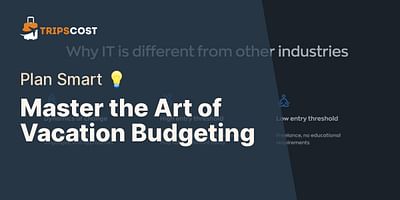 Master the Art of Vacation Budgeting - Plan Smart 💡